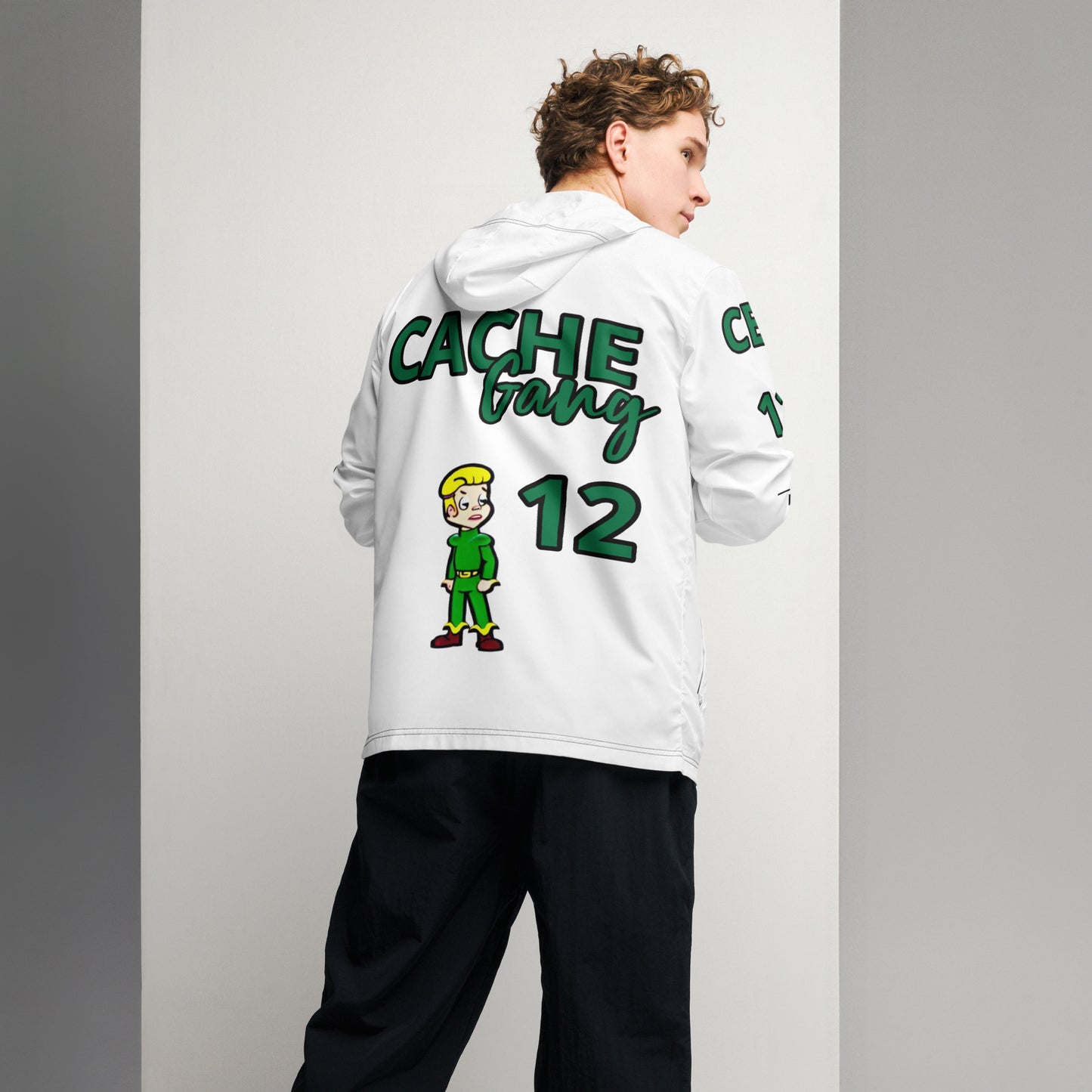 CACHE GANG CEO Men’s windbreaker by Darius Cache