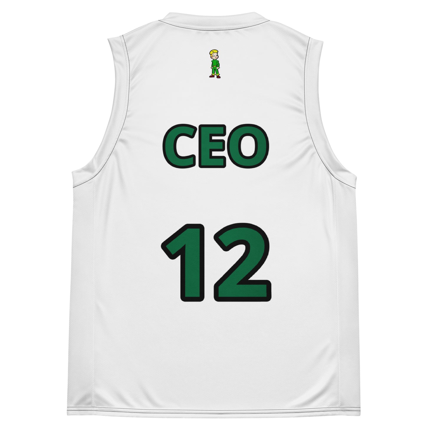 CACHE GANG CEO Recycled unisex basketball jersey by Darius Cache