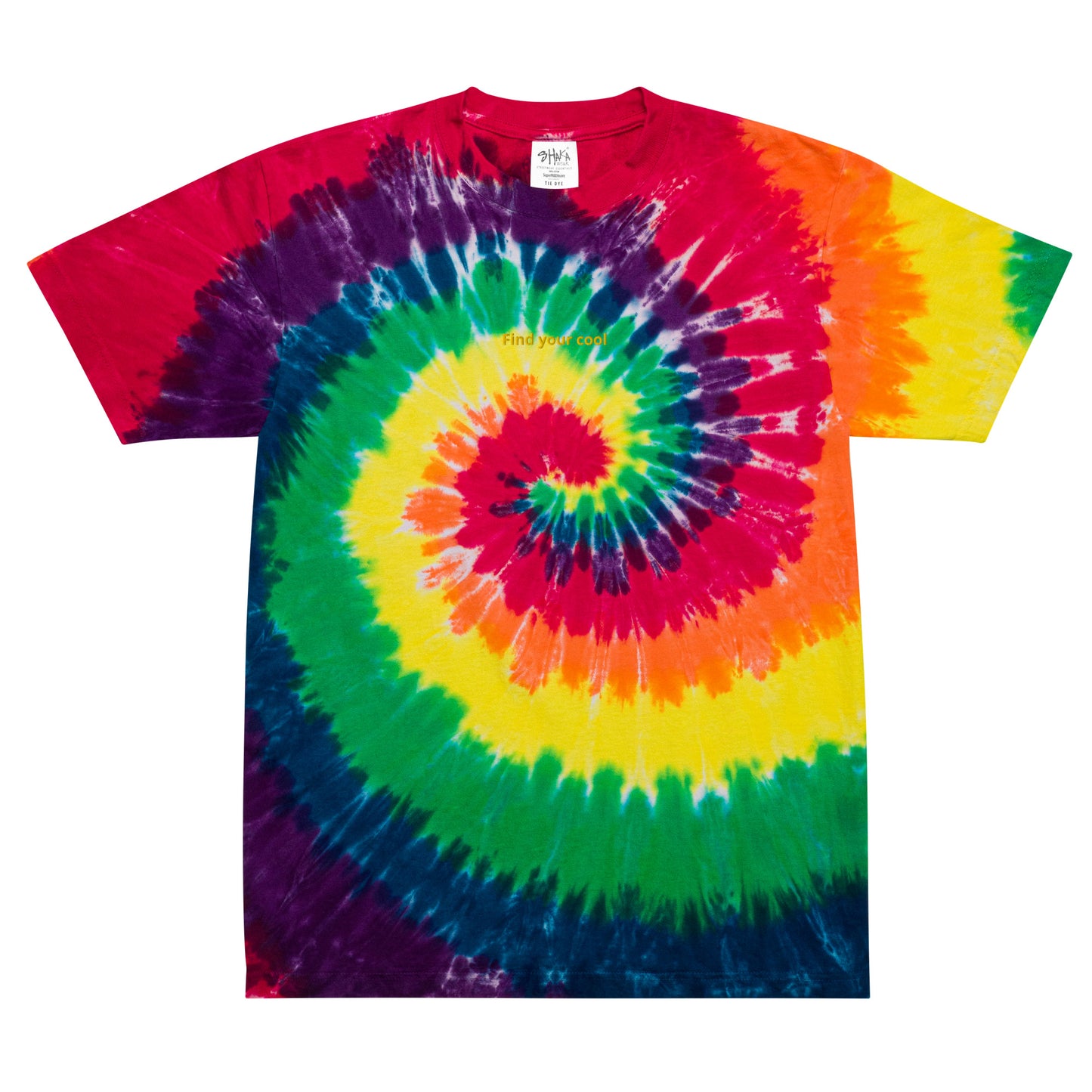 Oversized tie-dye t-shirt by Darius Cache