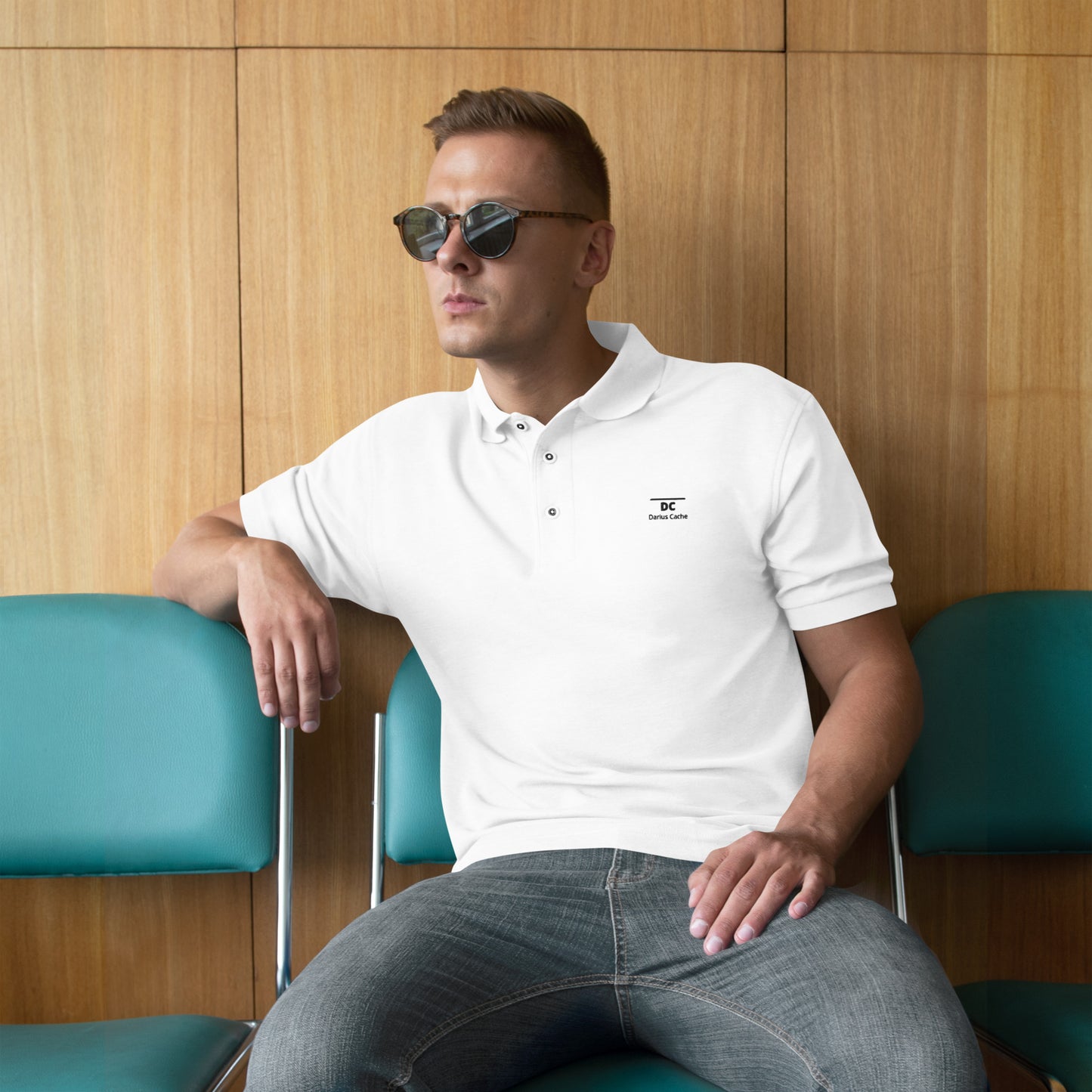 Men's Premium Polo by Darius Cache